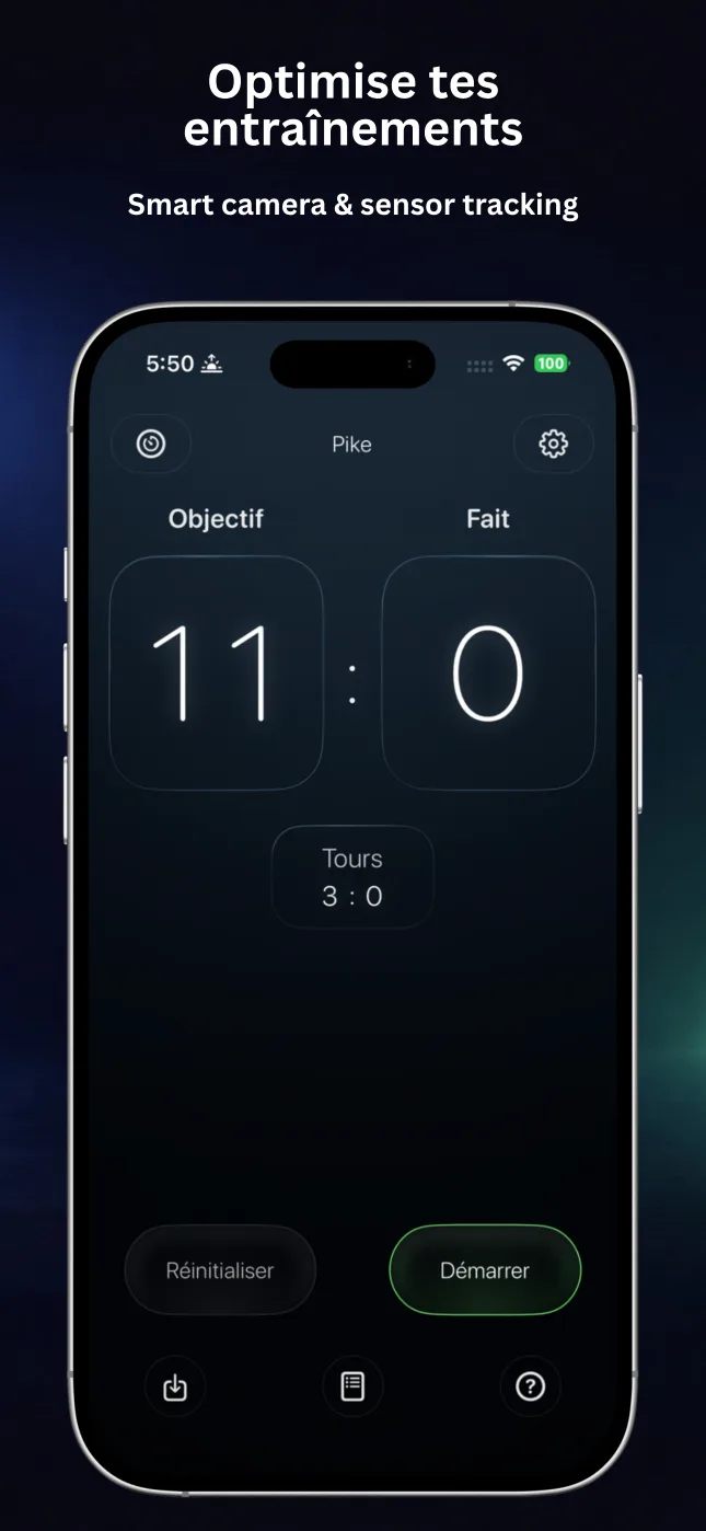 Compteur RepChime avec caméra et capteurs