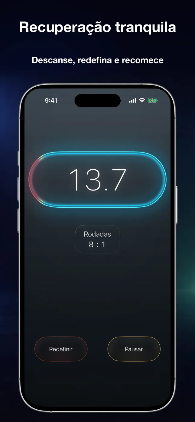 Timer do RepChime retomado após uma pausa