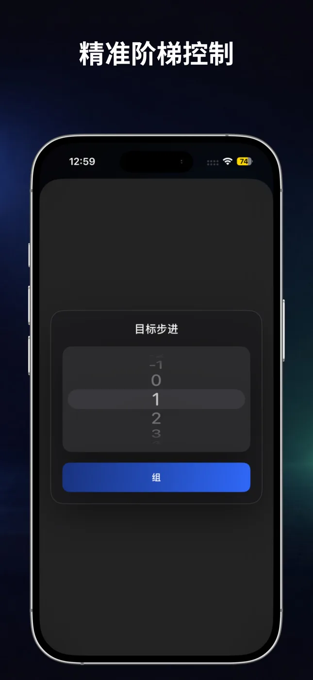 RepChime 中精确设置目标步长